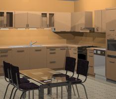 Interior kitchen