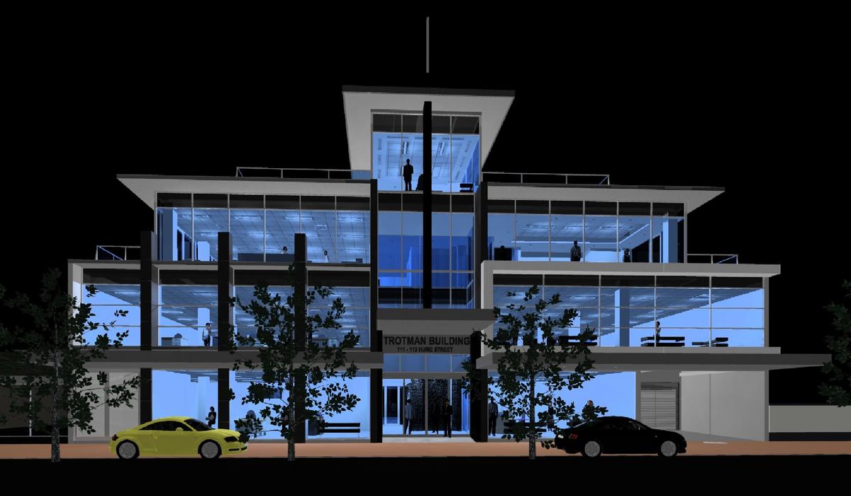 Trotman Building Night Shot