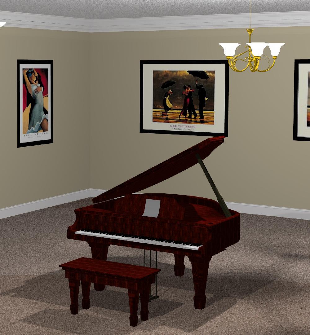 Baby Grand Piano