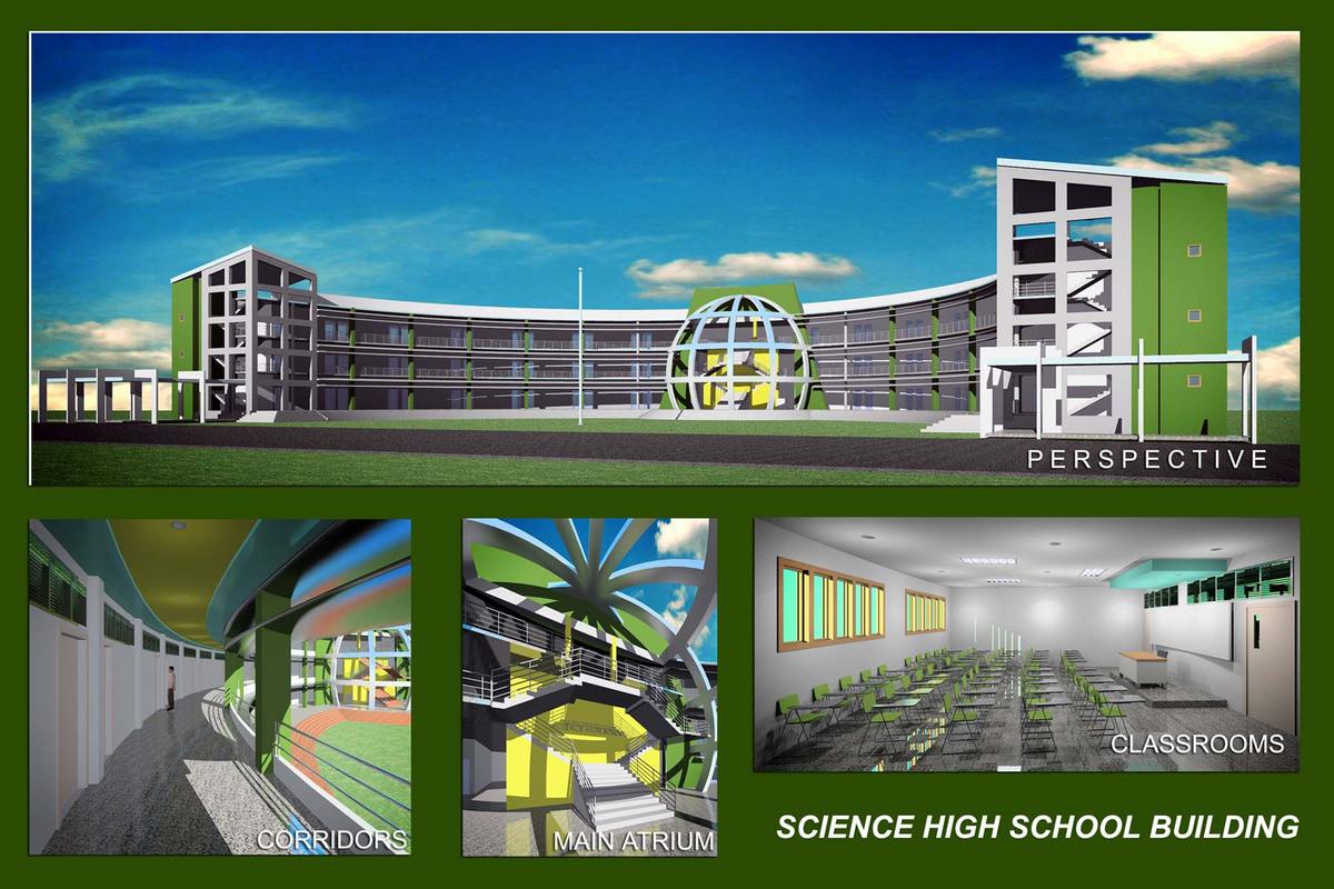 Science High School Building