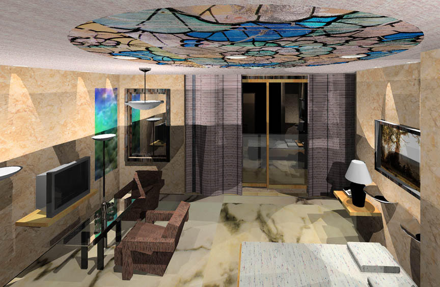 hotel room interior