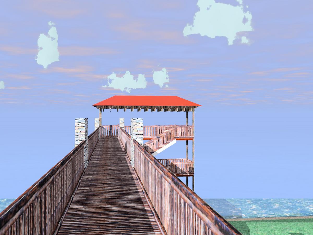 Slide Tower from Playground