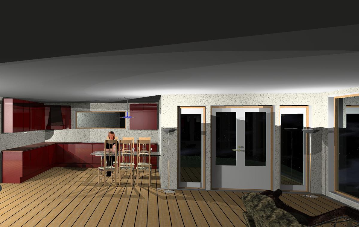 Kitchen render