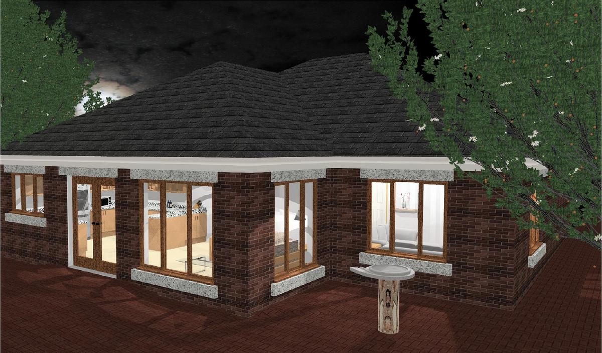 bungalow house