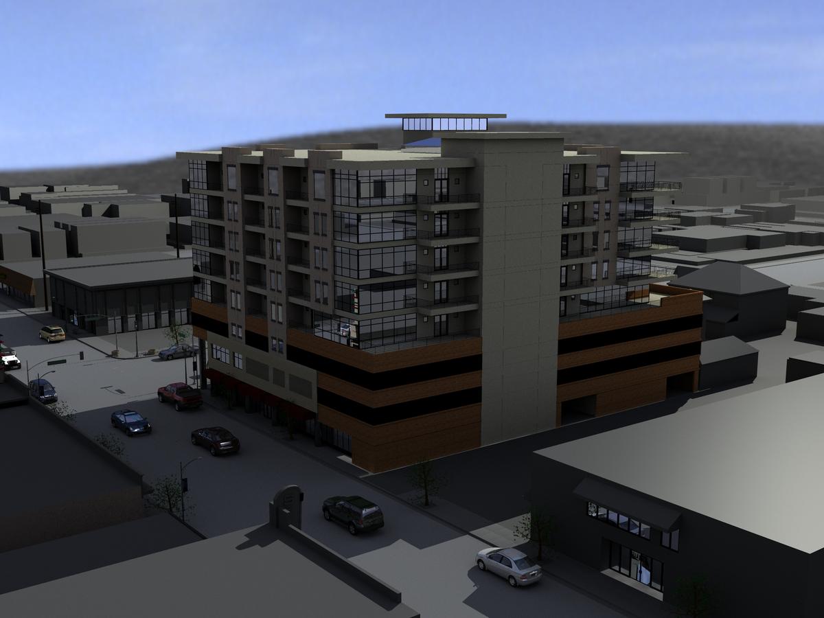 Retail and Condo Building