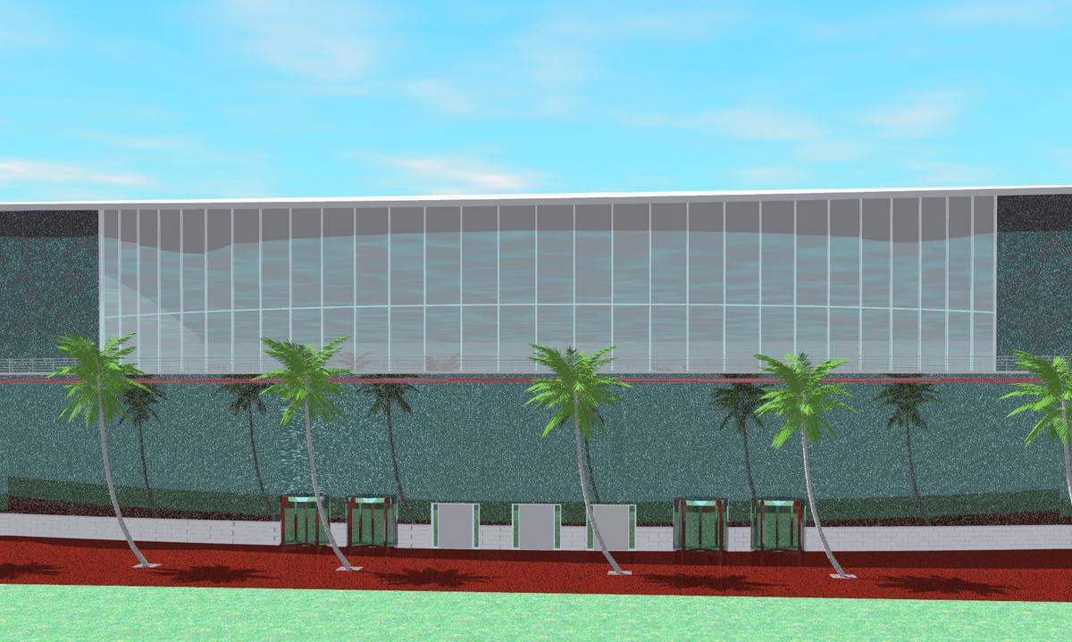 Front of Gym