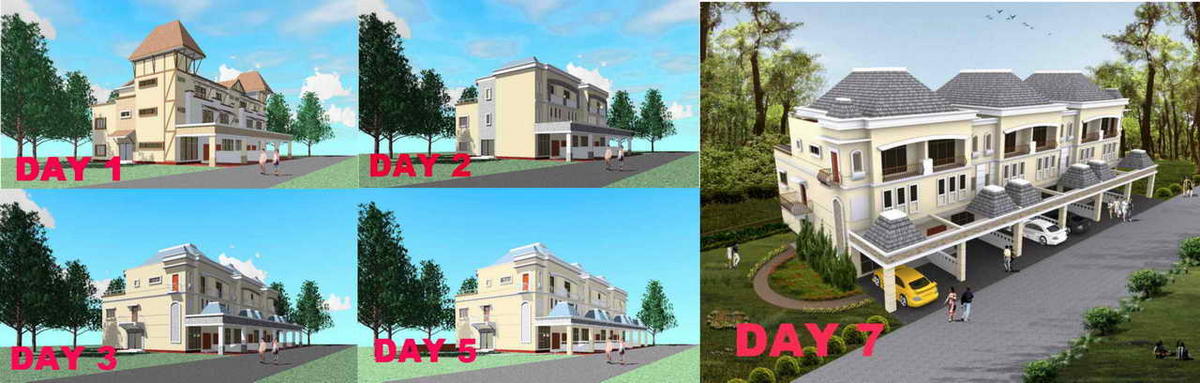 Design Evolution By Revit in 7 Days