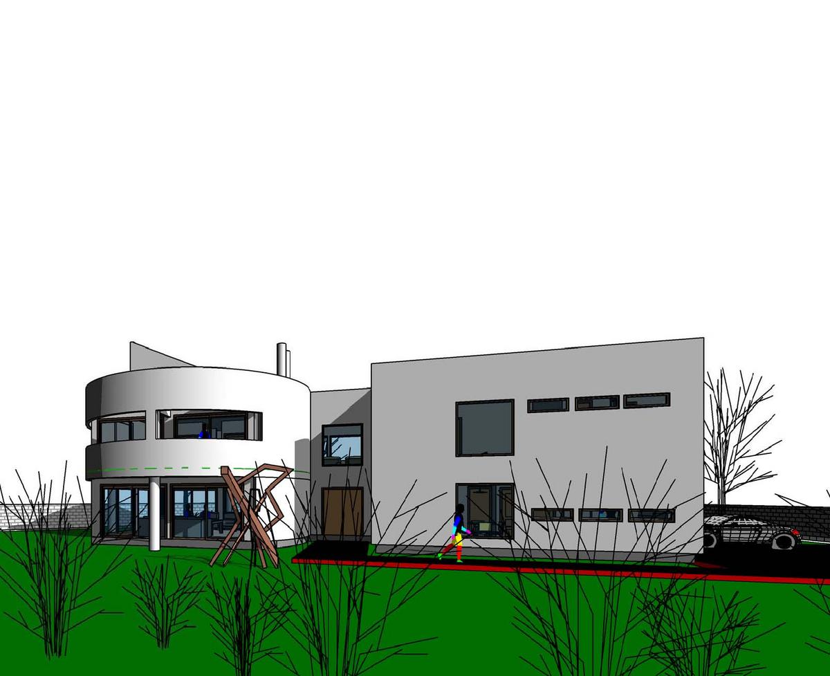 Square in the Circle Residence