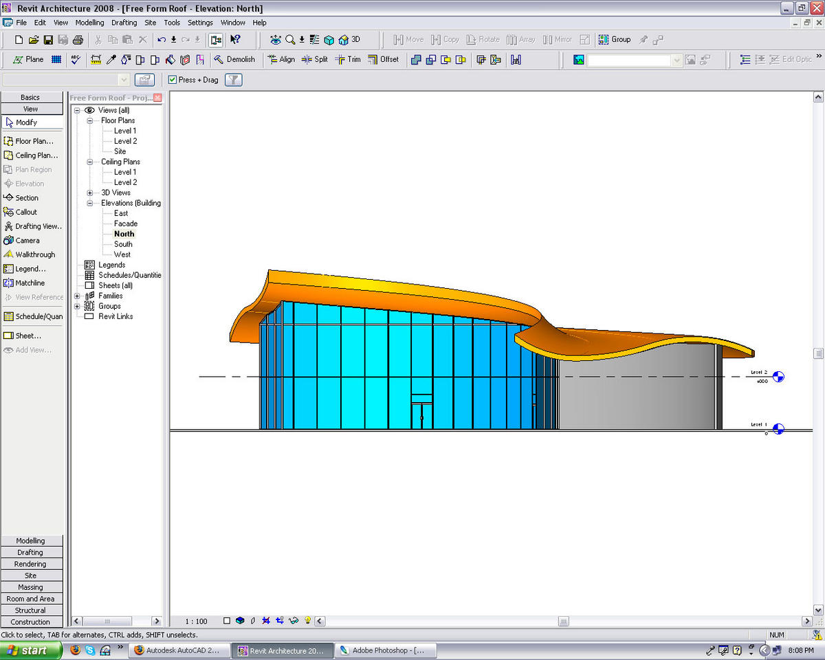 Freeform Roof