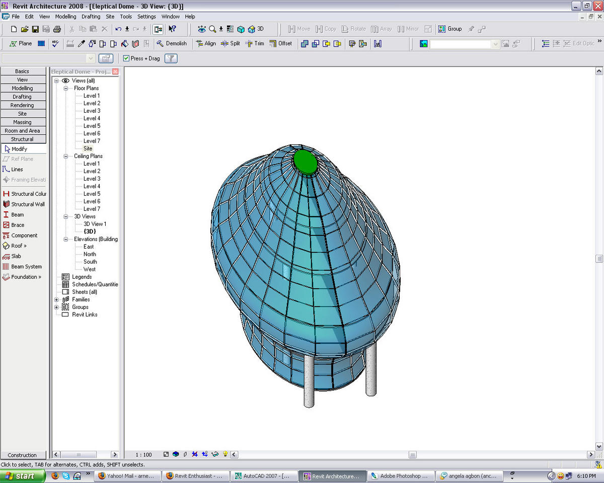Eleptical Dome1