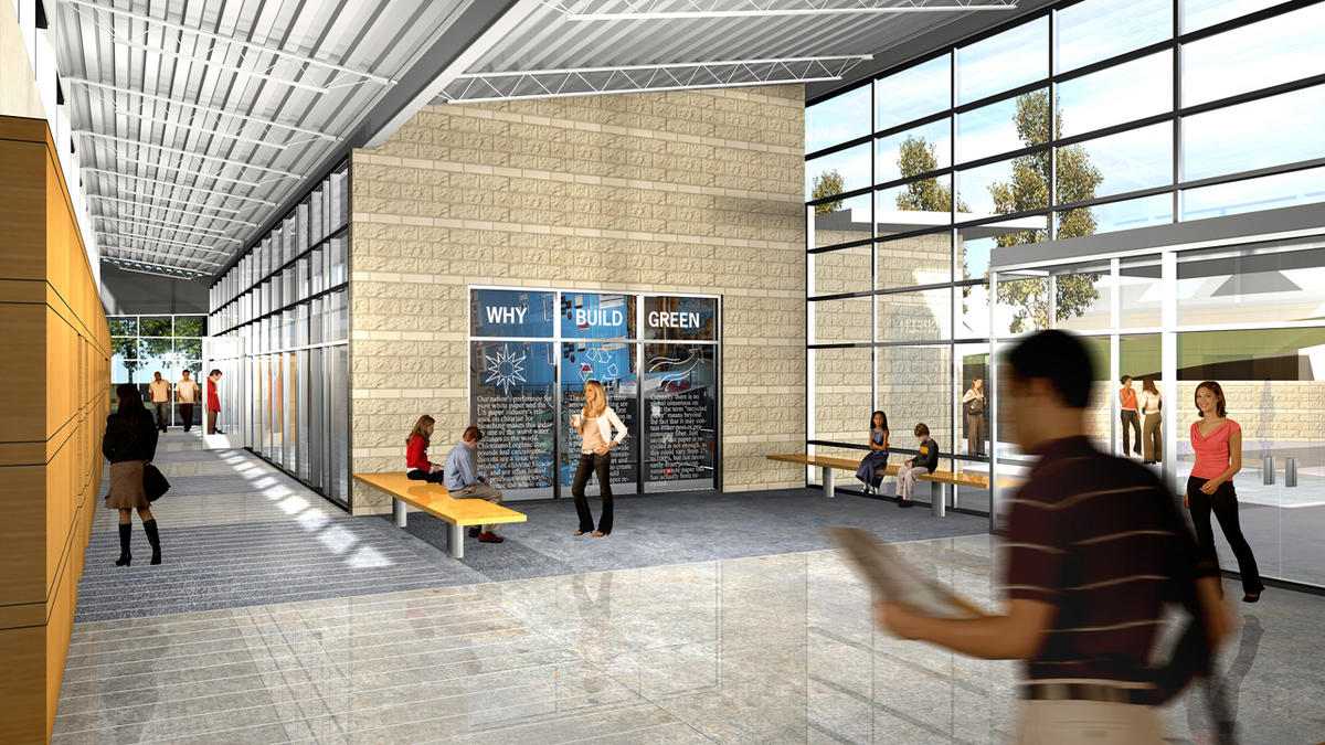 community center lobby