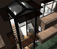stair well - night