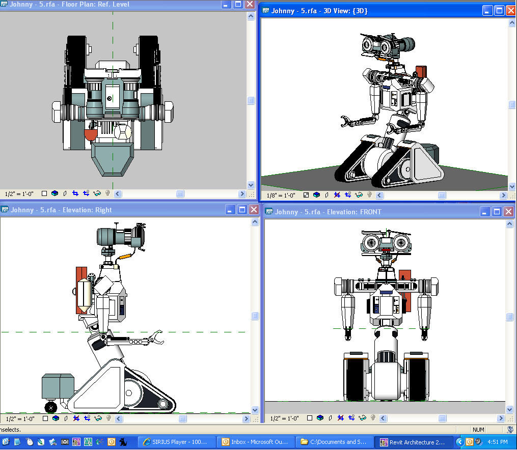 Johnny-5 Robot