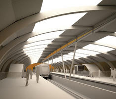 Urban Train Station