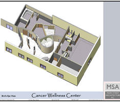 Bird's Eye View of a Tenant space