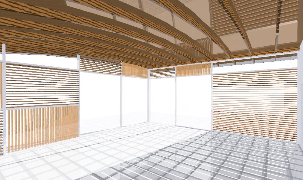 Boatshed interior
