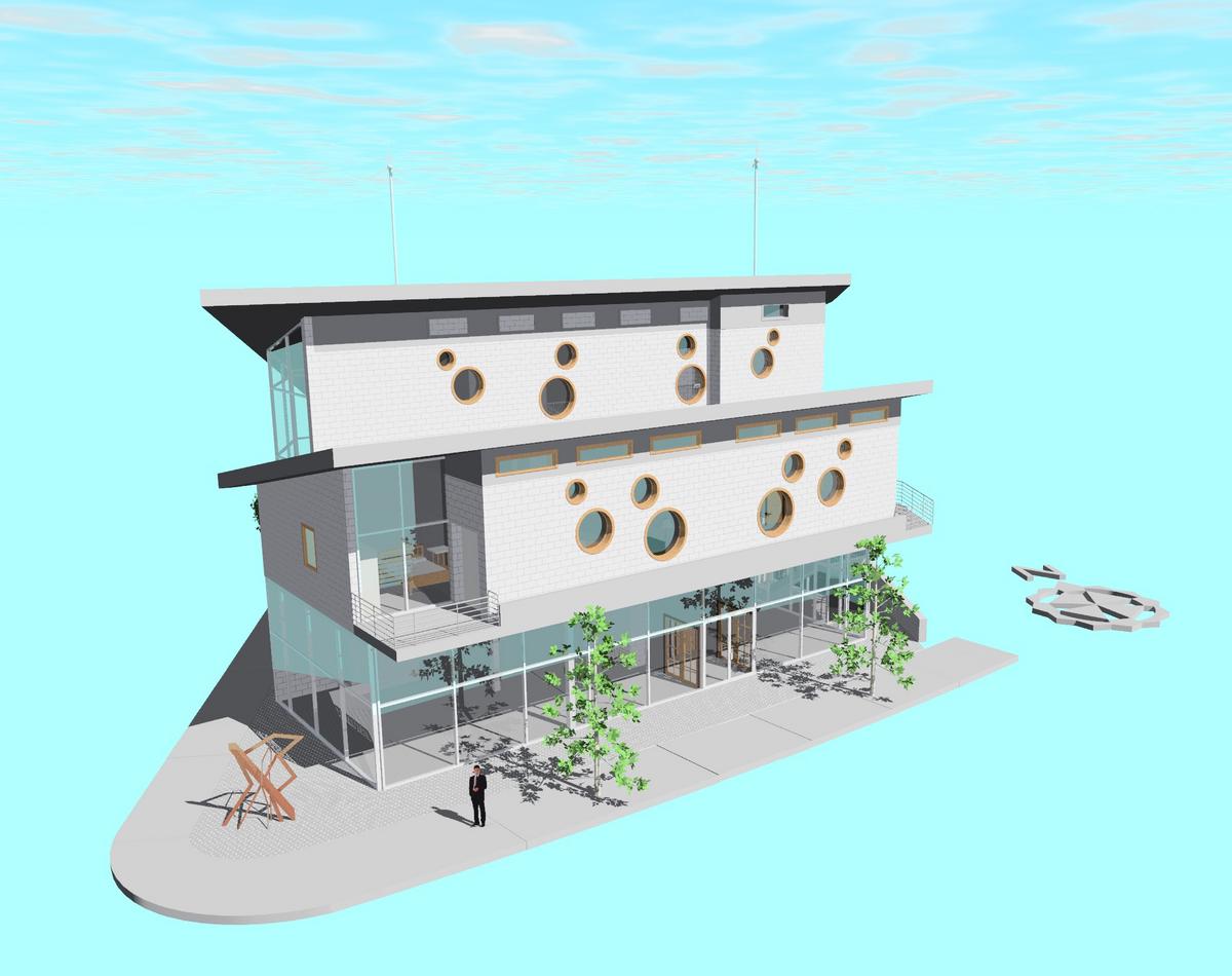 Mixed use building