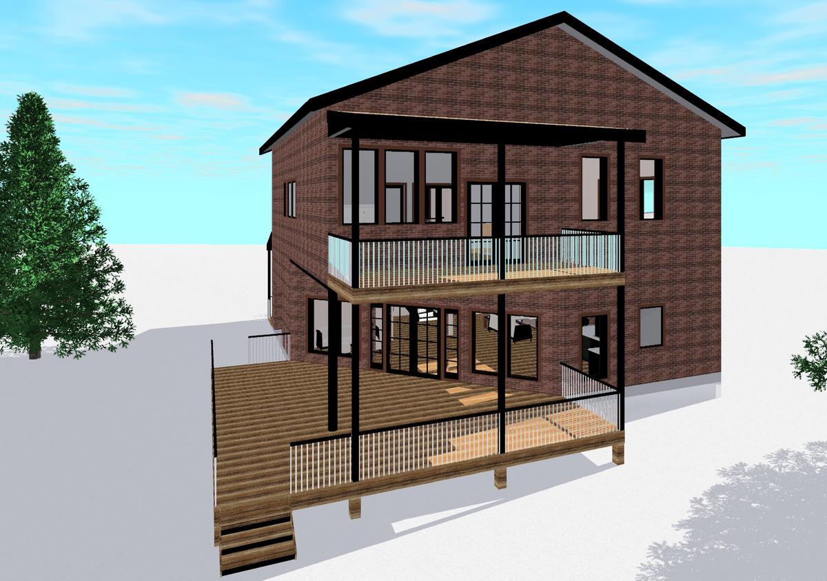 Lake House Rear