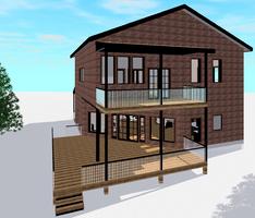 Lake House Rear