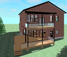 Lake House Back
