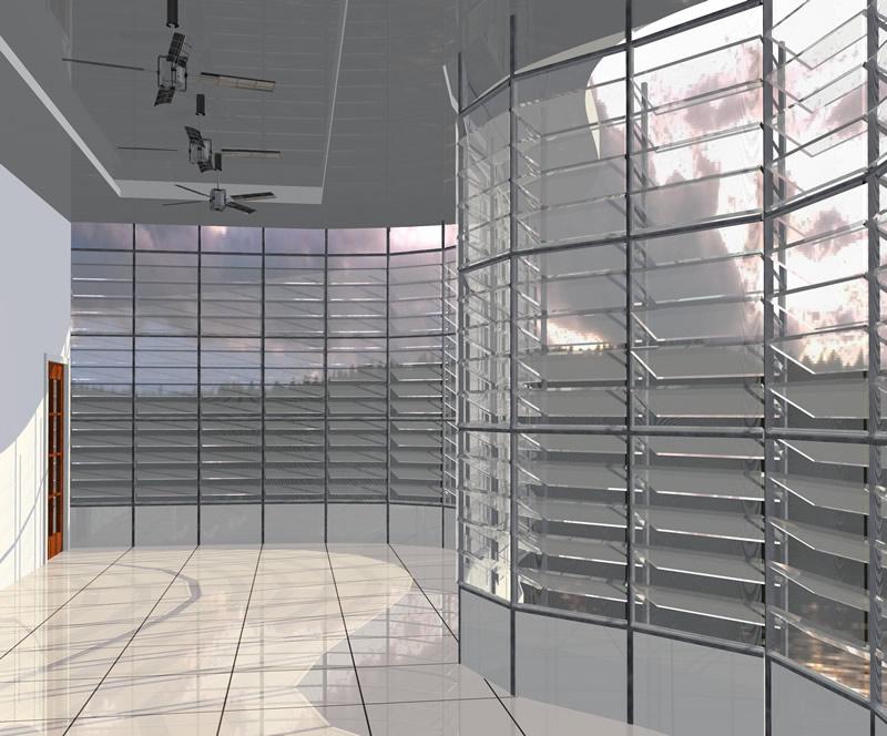 Cutianwall louvers