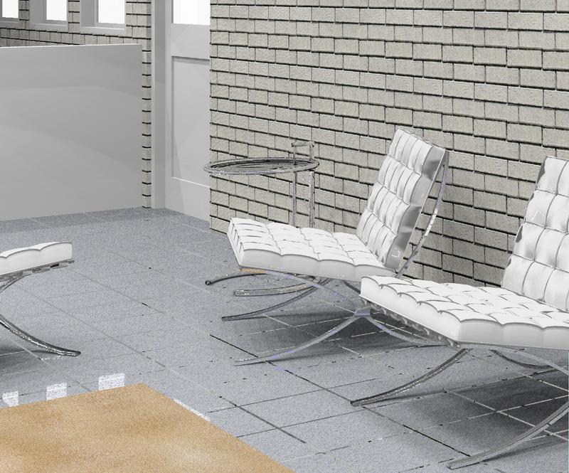 Interior with chairs