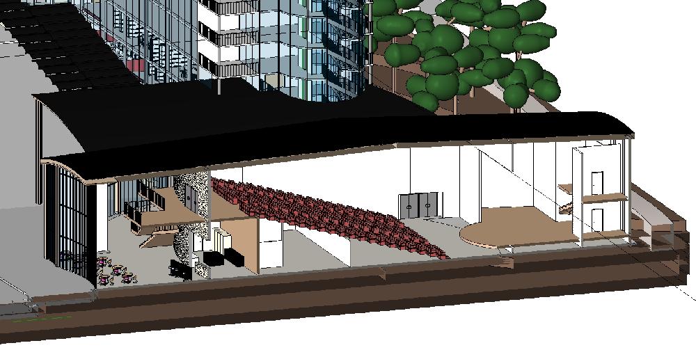 AO Cultural Square Isometric Section 1