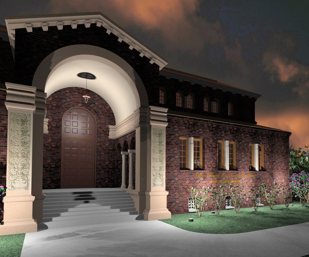 Library at Dusk