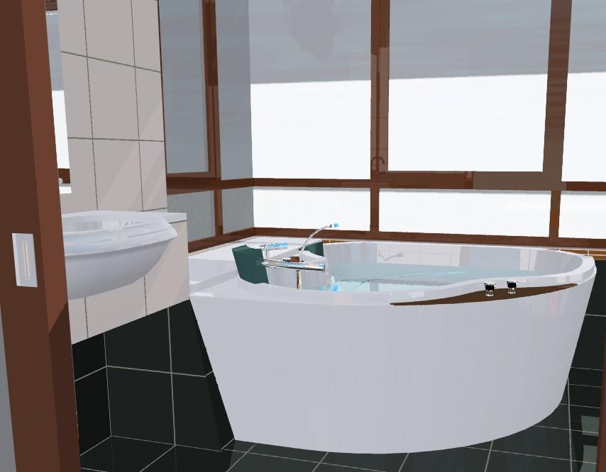 Master Bathroom View Whirlpool