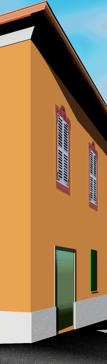 palazzo in restauro
