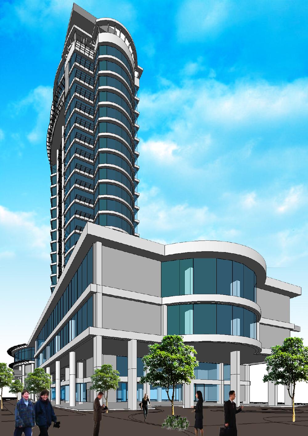 high rise building 2