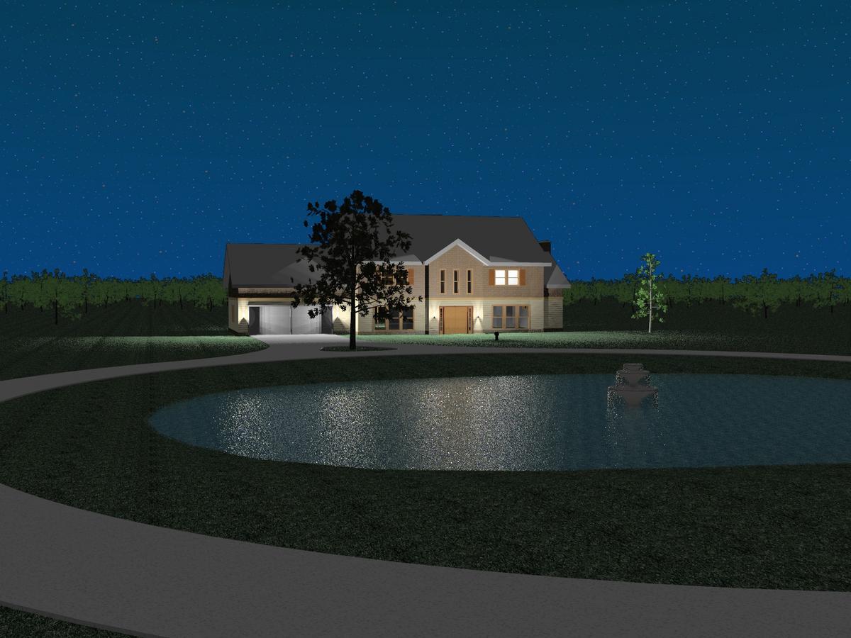 House on a pond