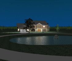 House on a pond