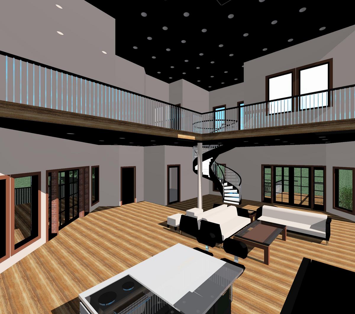 Interior Lake House
