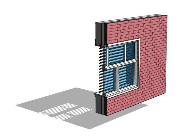 Window With Blinds