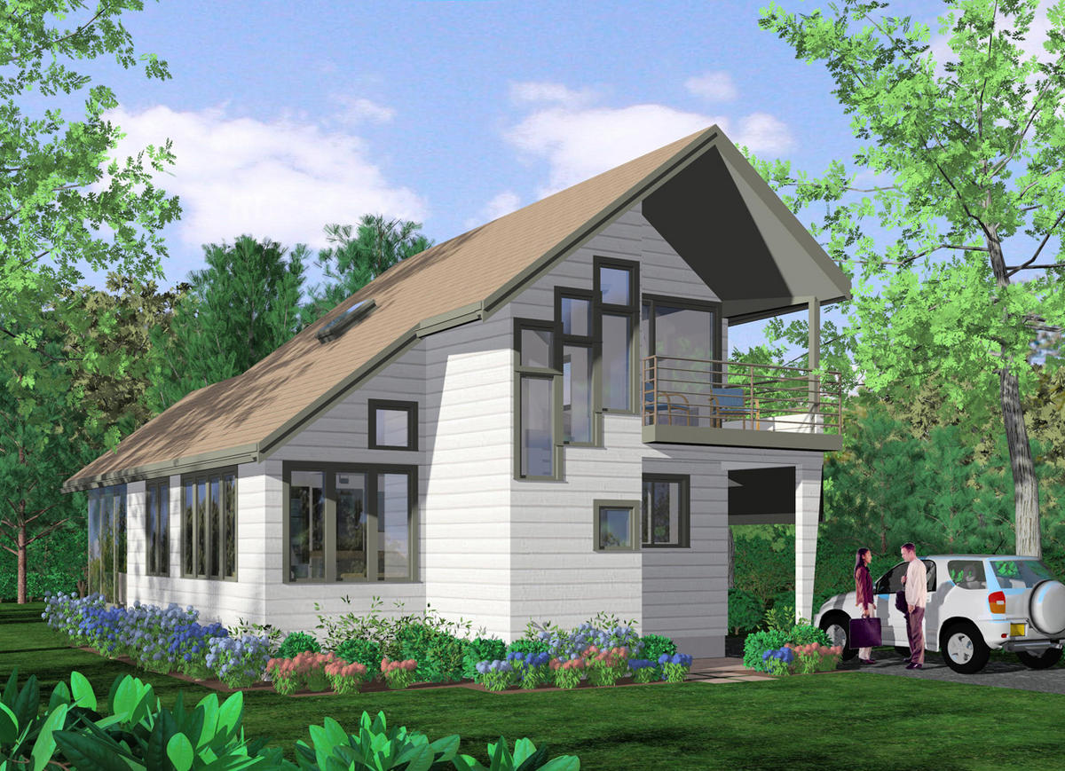 Vacation house exterior
