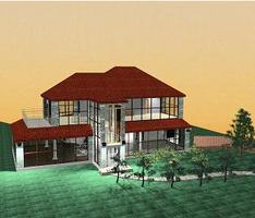 Front View of House