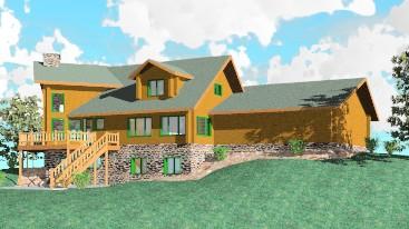 Log Lake Home