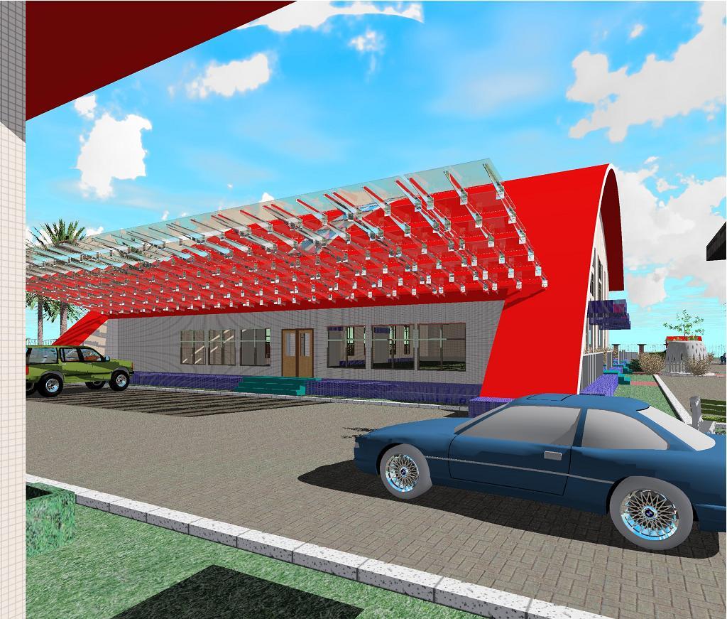 Rear View Auditorium(Life Center),Nigeria