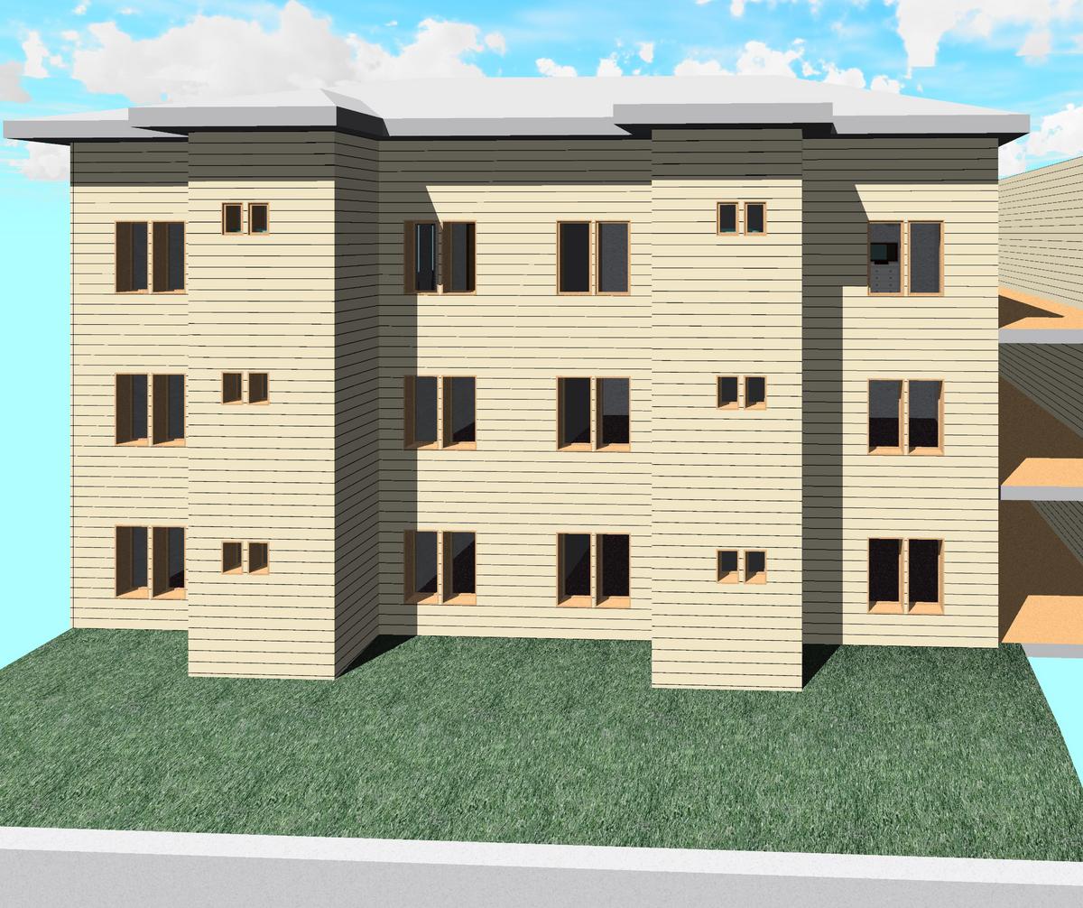 my apt complex..