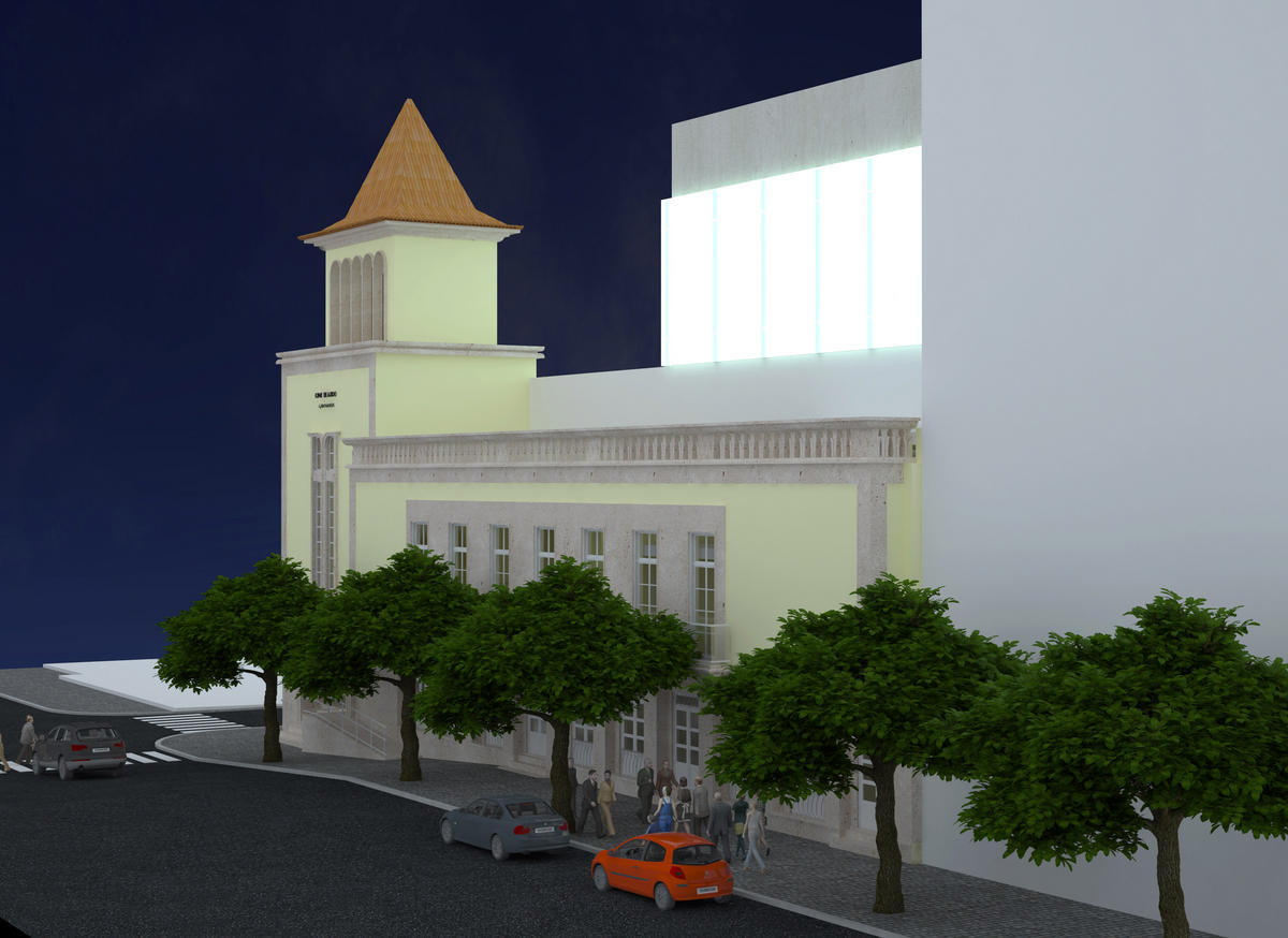 Theater at Night