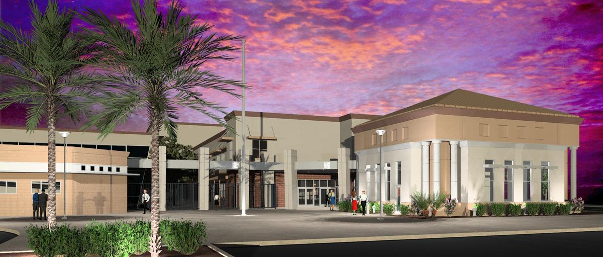 Academy Main Entry Plaza - BRB Architects