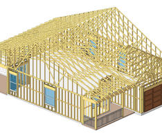 Wood framing Plan