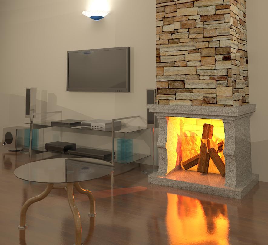 Fireplace