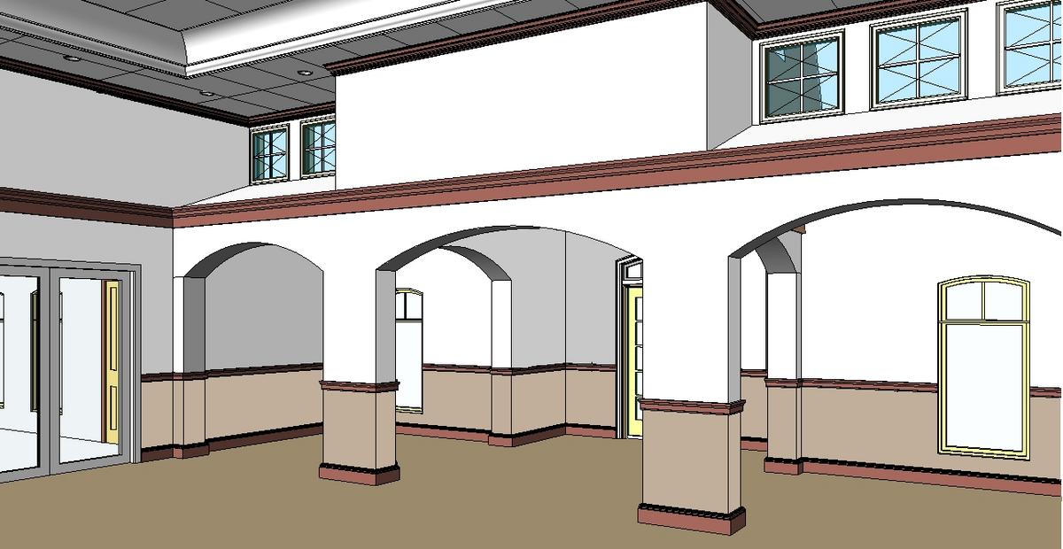 Interior club house