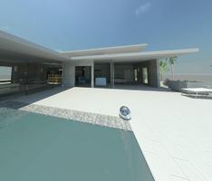 outdoor living area