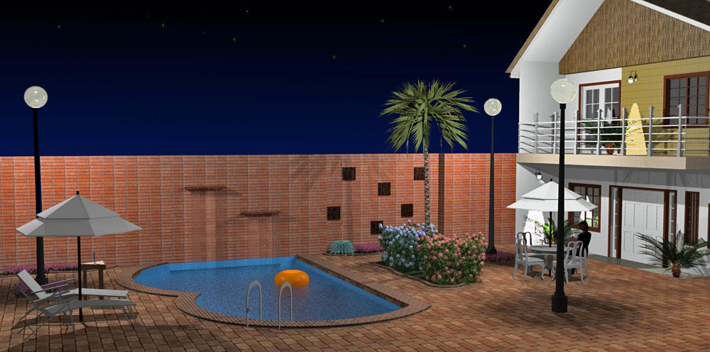 Residência noite