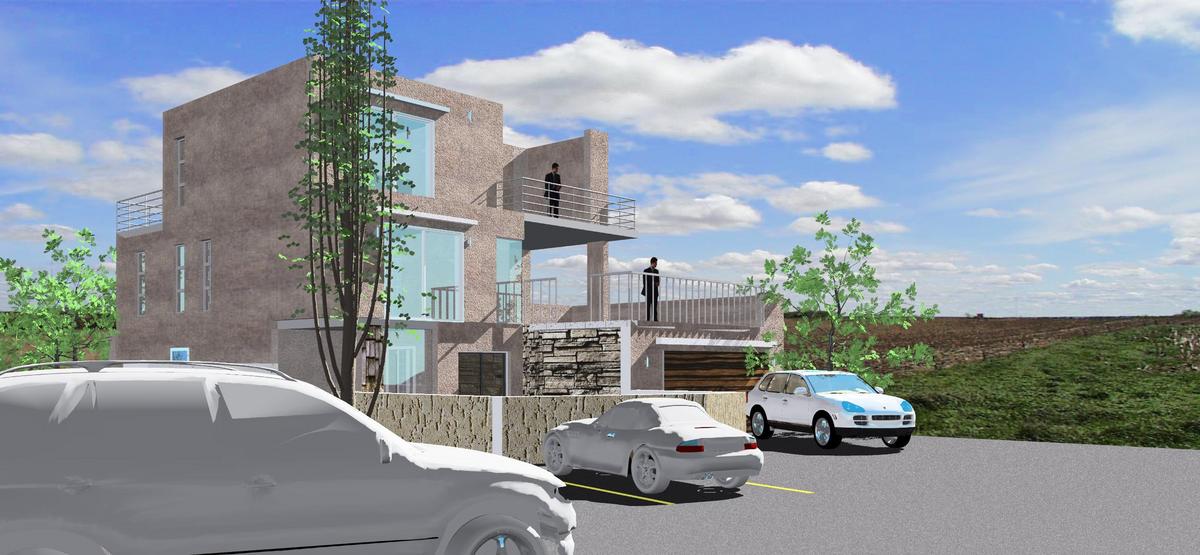 First Render Revit 2008