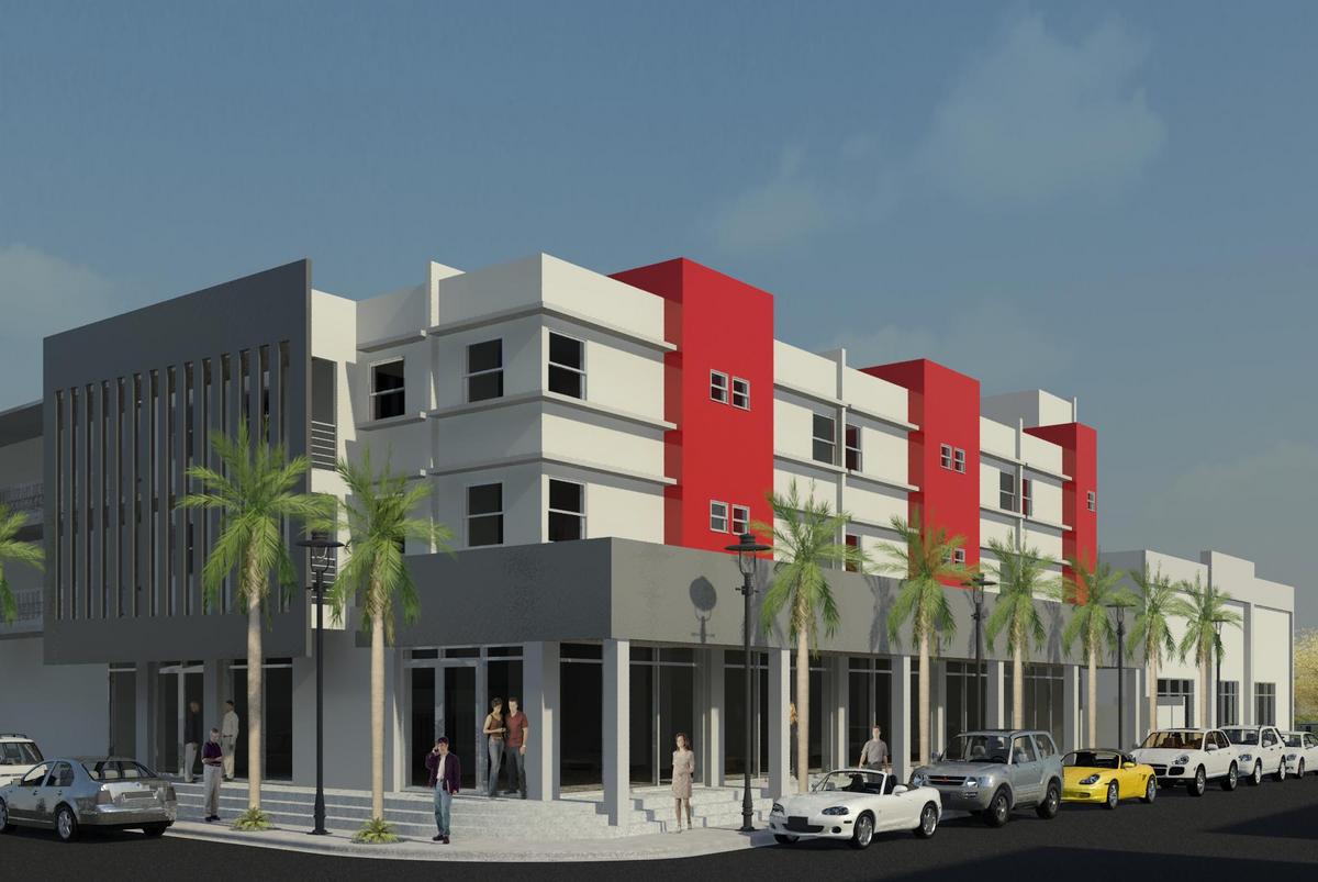 Multi-use Building Expansion - View 1