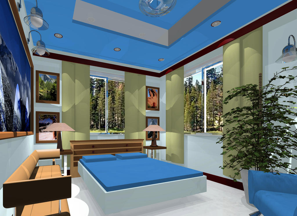 simple bedroom